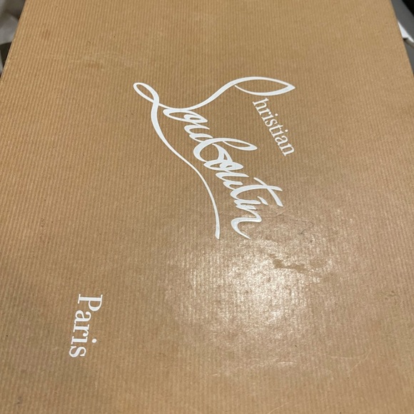 Christian Louboutin Birgikate 85 Calf Leather Ankle Boots - Size 40 - Picture 8 of 9